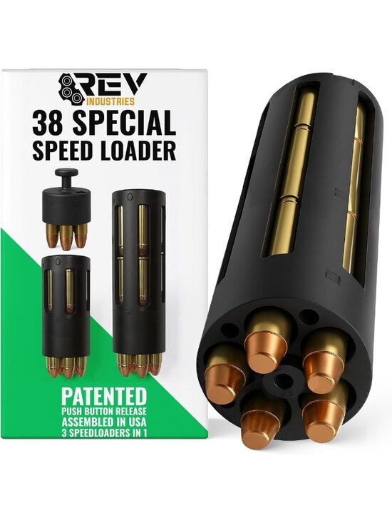 Other - High-Capacity 357 Magnum Speed Loader for 5-Shot Revolvers - 15 Round EDC Tool